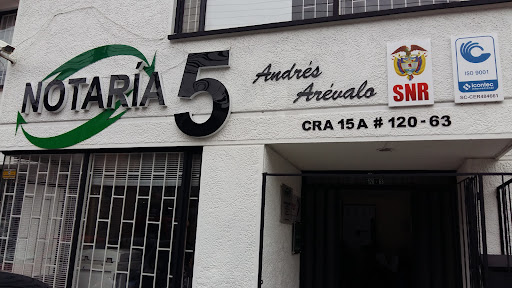 Notaria 5 de Bogotá