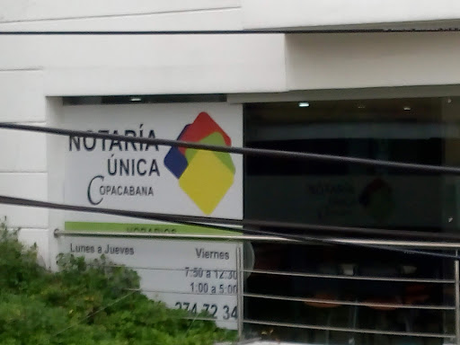 Notaría Única de Copacabana - Antioquia