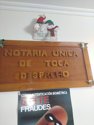 Notaria Unica De Toca