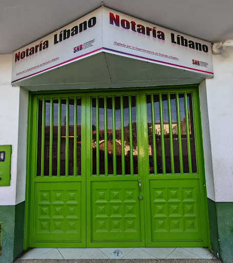 Notaría Única del Círculo de Líbano - Tolima