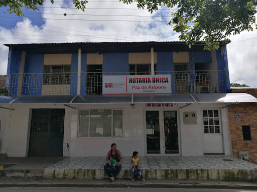 NOTARIA UNICA DE PAZ DE ARIPORO