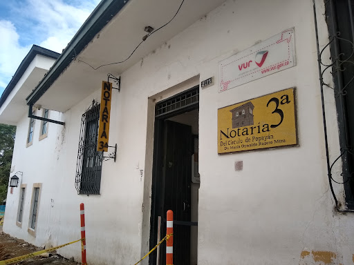 Notaría Tercera de Popayán - Cauca