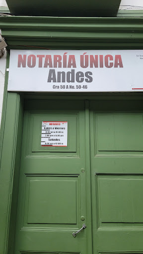 Notaría Única de Andes